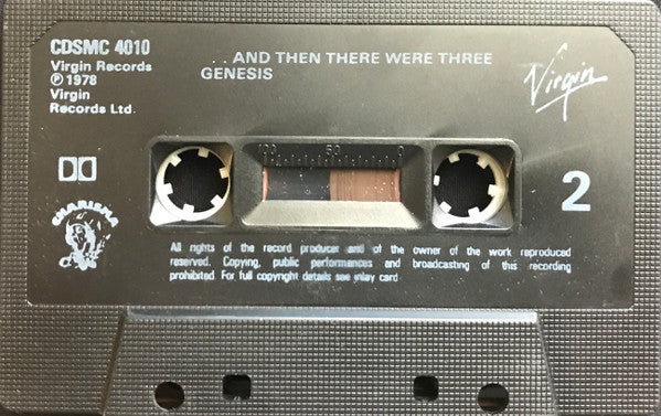 Genesis : ...And Then There Were Three... (Cass, Album, RE)