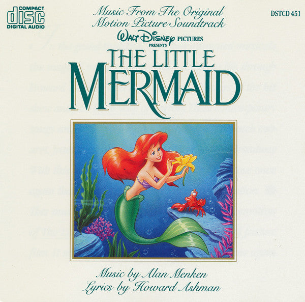 Various : The Little Mermaid (Music From The Original Motion Picture Soundtrack) (CD, Album, RE)