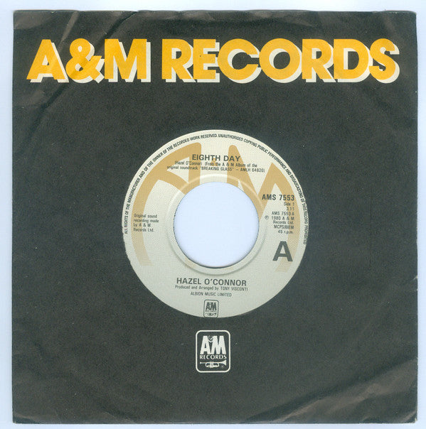 Hazel O'Connor : Eighth Day (7", Single, Lar)