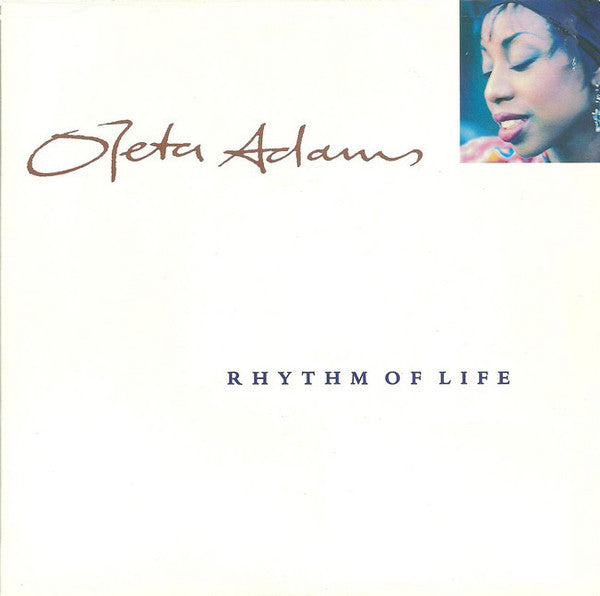 Oleta Adams : Rhythm Of Life (7", Single, Blu)