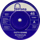 Oleta Adams : Rhythm Of Life (7", Single, Blu)