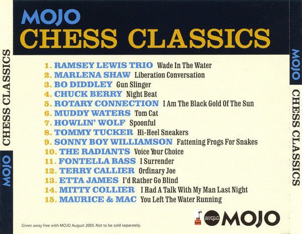 Various : Chess Classics (CD, Comp)