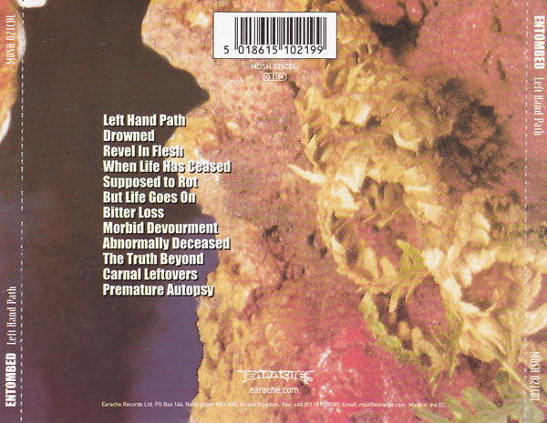 Entombed : Left Hand Path (CD, Album, RE, SDC)