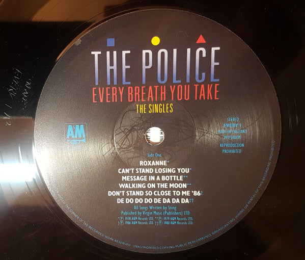 The Police : Every Breath You Take (The Singles) (LP, Comp, Orl)