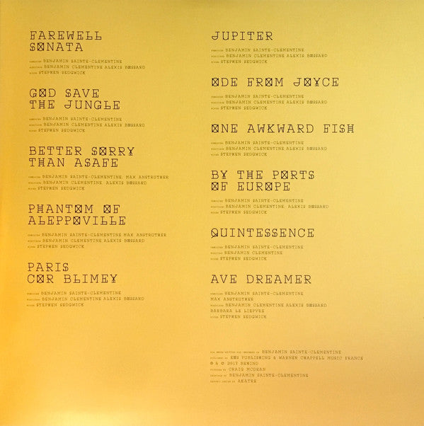 Benjamin Clementine : I Tell A Fly (2xLP, Album)