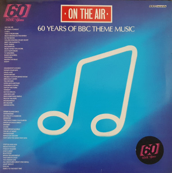 Various : On The Air, 60 Years Of BBC Theme Music (2xLP, Comp, Mono, Gat)