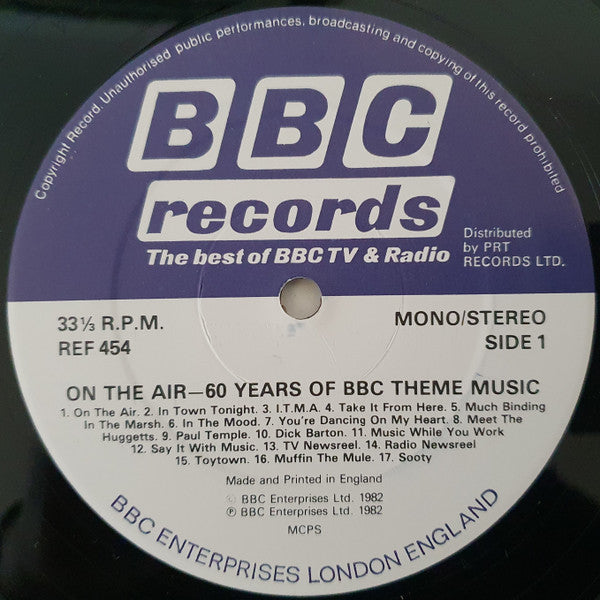 Various : On The Air, 60 Years Of BBC Theme Music (2xLP, Comp, Mono, Gat)