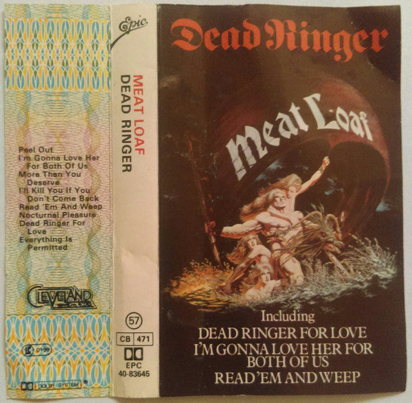 Meat Loaf : Dead Ringer (Cass, Album, Blu)