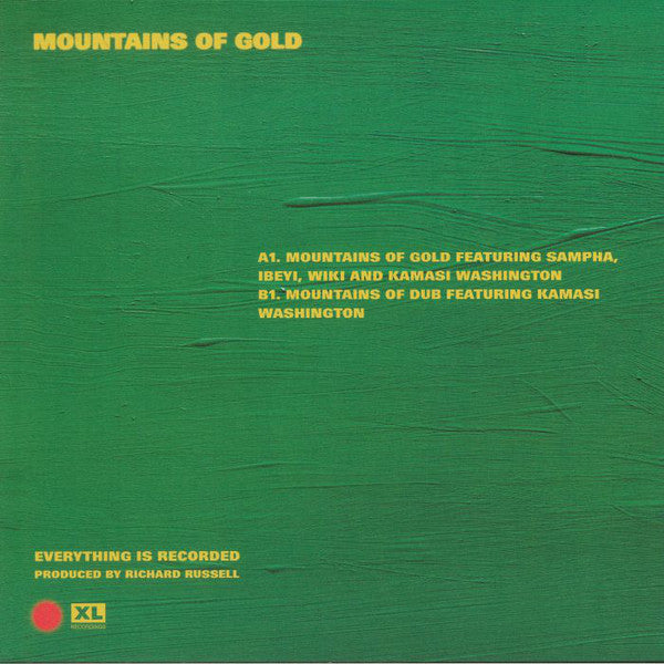 Everything Is Recorded : Mountains Of Gold (12", Single, Ltd)