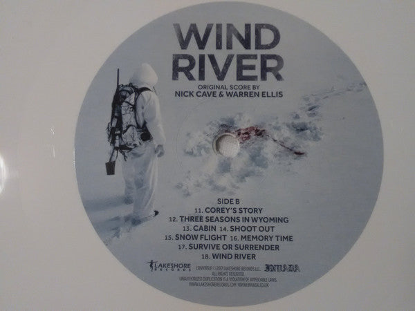 Nick Cave & Warren Ellis : Wind River  (LP, Album, Whi)