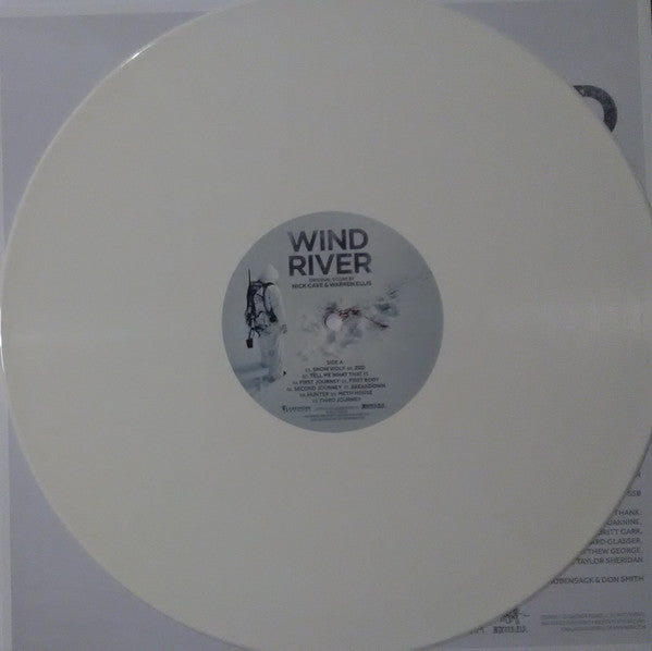 Nick Cave & Warren Ellis : Wind River  (LP, Album, Whi)