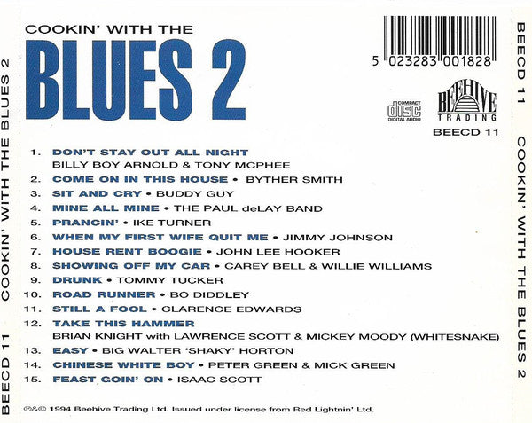 Various : Cookin' With The Blues 2  (CD, Comp)