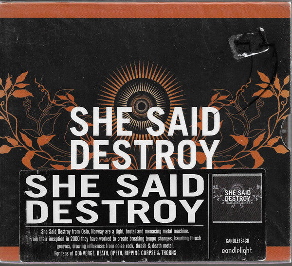 She Said Destroy : Time Like Vines (CD, Album, Sli)