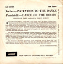 Sinfonia Of Paris Conducted By Marcel Dumont (2) : Invitation To The Dance (7")