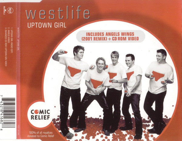 Westlife : Uptown Girl (CD, Single, Enh)