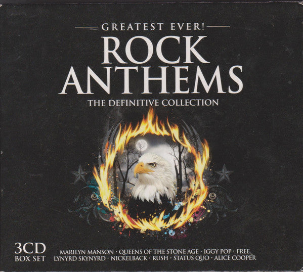 Various : Greatest Ever! Rock Anthems (3xCD, Comp + Box)
