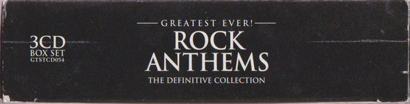 Various : Greatest Ever! Rock Anthems (3xCD, Comp + Box)