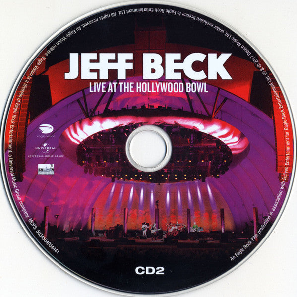 Jeff Beck : Live At The Hollywood Bowl (2xCD, Album + DVD-V, Multichannel)