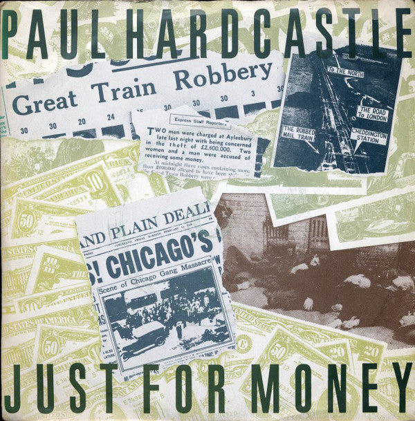 Paul Hardcastle : Just For Money (7", Single, Blu)