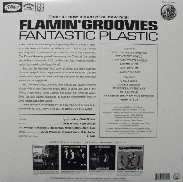 Flamin' Groovies* : Fantastic Plastic (LP, Album)