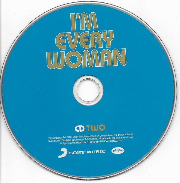 Various : I'm Every Woman (3xCD, Comp, Dig)