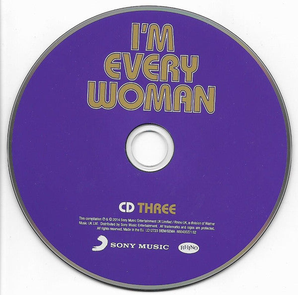 Various : I'm Every Woman (3xCD, Comp, Dig)