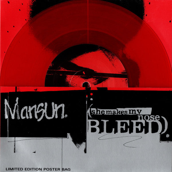 Mansun : She Makes My Nose Bleed (7", Single, Ltd, Red)
