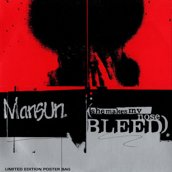 Mansun : She Makes My Nose Bleed (7", Single, Ltd, Red)