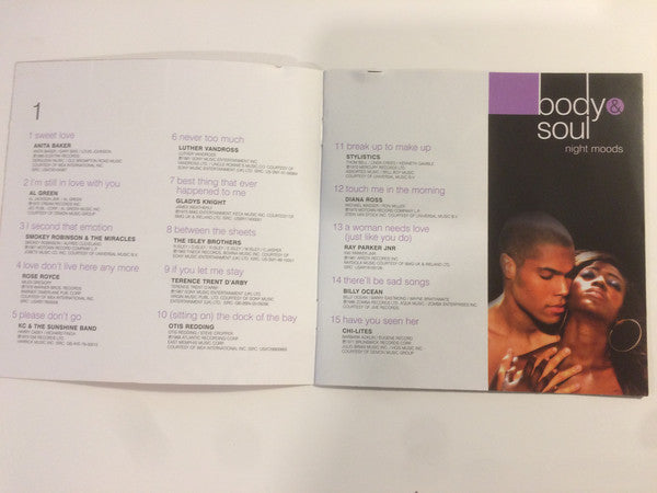 Various : Body & Soul - Night Moods (2xCD, Comp)