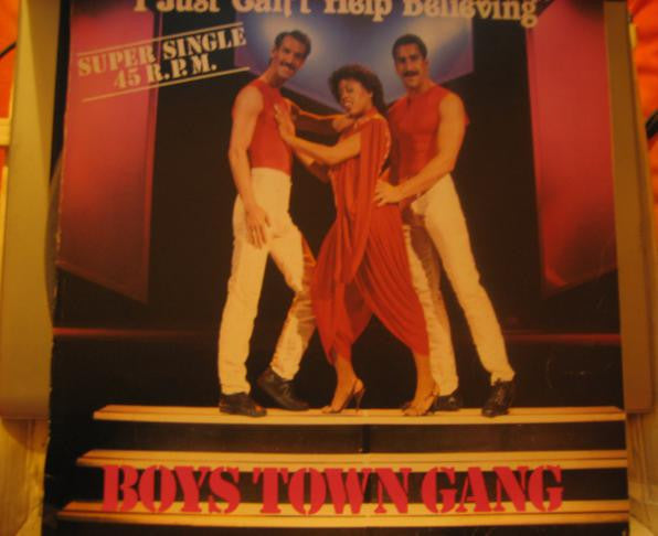 Boys Town Gang : I Just Can't Help Believing (12", Maxi)