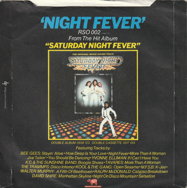 Bee Gees : Night Fever (7", Single, Bei)