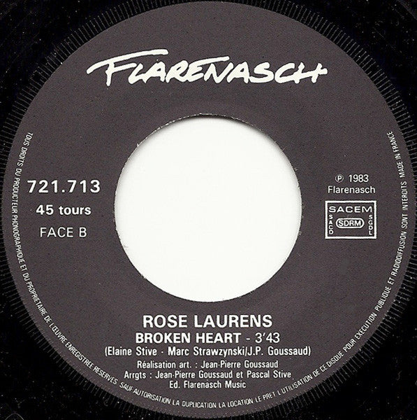 Rose Laurens : Africa (Voodoo Master) (7", Single)