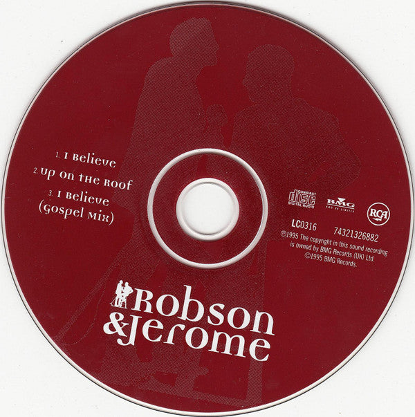 Robson & Jerome : I Believe / Up On The Roof (CD, Single, Abl)