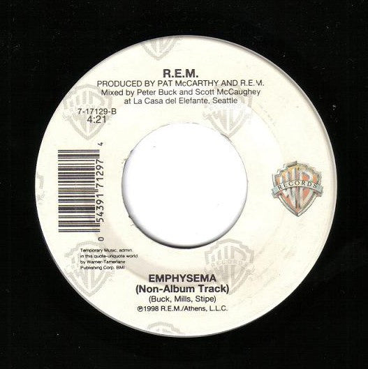 R.E.M. : Daysleeper (7", Single)