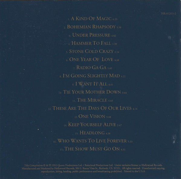 Queen : Classic Queen (CD, Comp, RE, PMD)