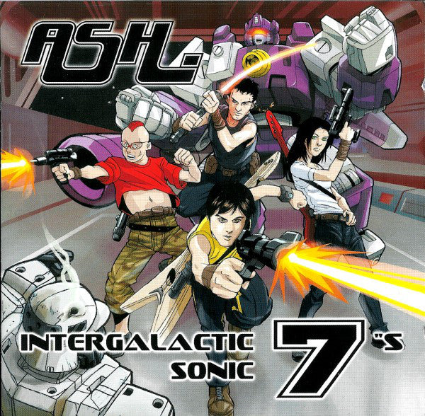 Ash : Intergalactic Sonic 7"s (2xCD, Comp)