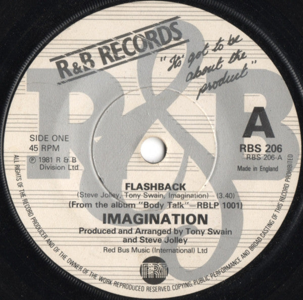 Imagination : Flashback (7", Single)