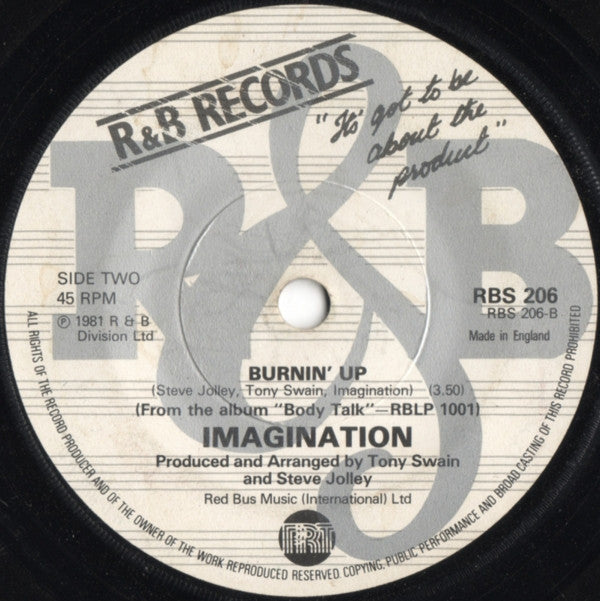 Imagination : Flashback (7", Single)