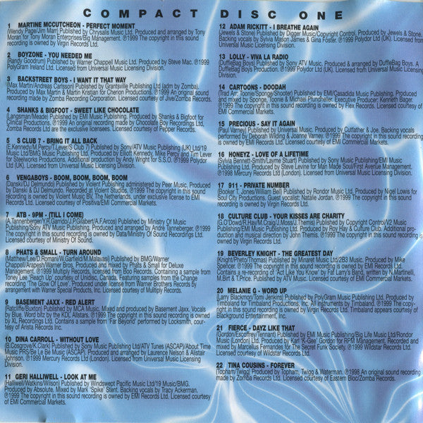 Various : Now That's What I Call Music! 43 (2xCD, Comp)