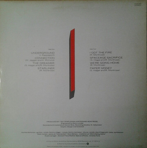 Montrose (2) : Paper Money (LP, Album)