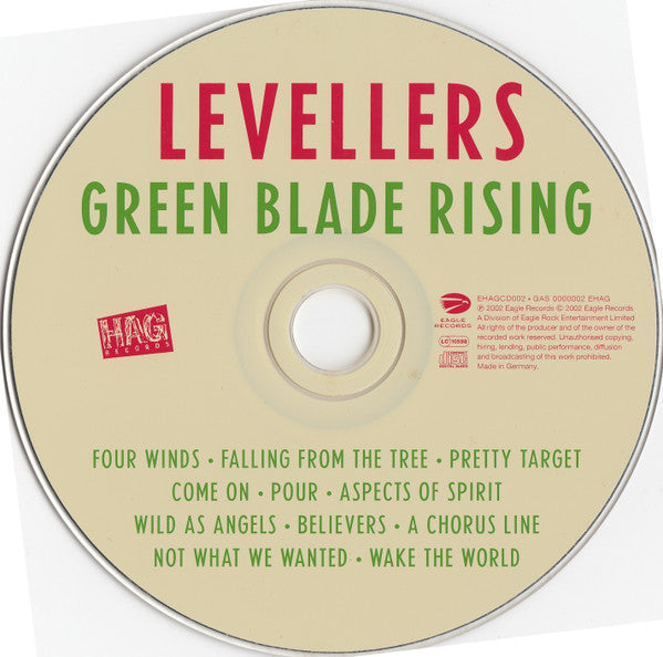 Levellers* : Green Blade Rising (CD, Album)