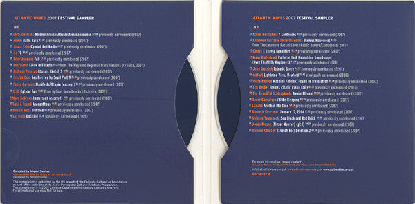 Various : Atlantic Waves 2007 Festival Sampler (2xCD, Comp, Promo, Smplr)