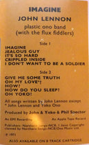 John Lennon, The Plastic Ono Band With The Flux Fiddlers : Imagine (Cass, Album, RE, Cle)