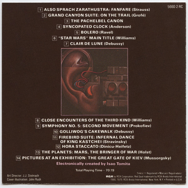 Tomita : Tomita's Greatest Hits CD (CD, Comp)