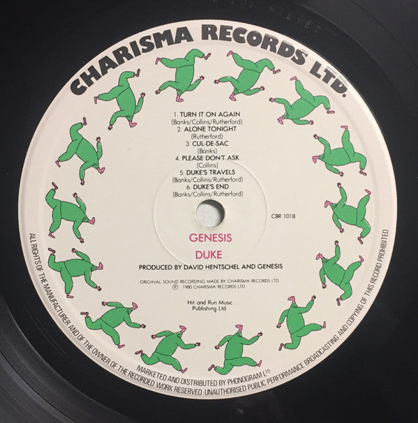 Genesis : Duke (LP, Album, Gat)