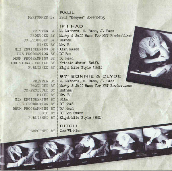 Eminem : The Slim Shady LP (CD, Album)