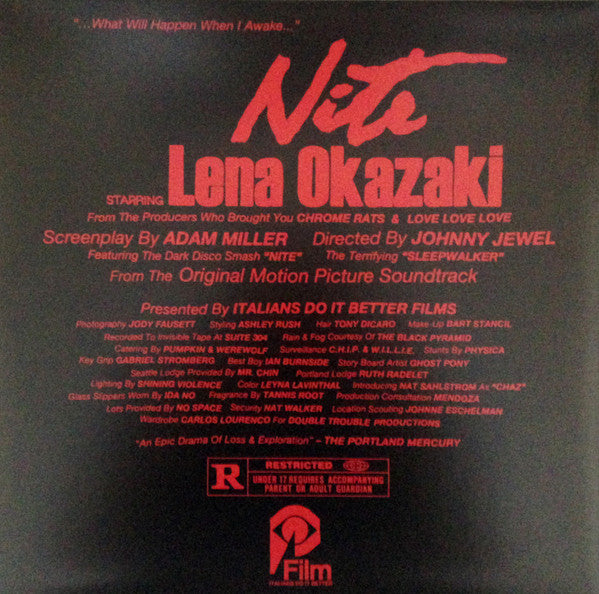 Chromatics : Nite (12", Album, Ltd, Gre)