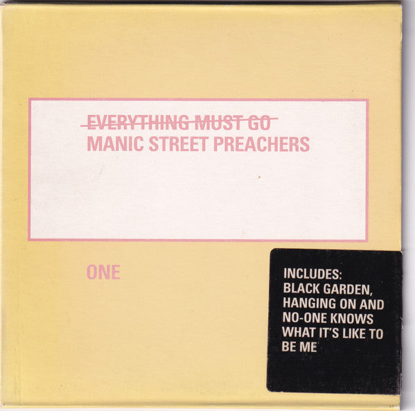 Manic Street Preachers : Everything Must Go (CD, Single, CD1)
