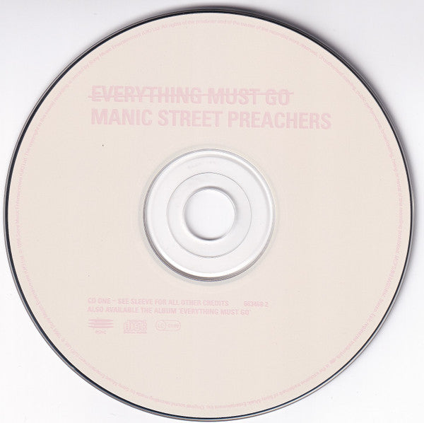 Manic Street Preachers : Everything Must Go (CD, Single, CD1)