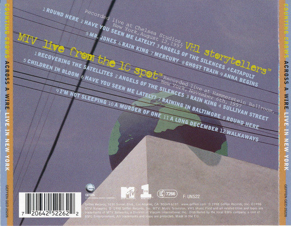Counting Crows : Across A Wire (Live In New York City) (2xCD, Album)